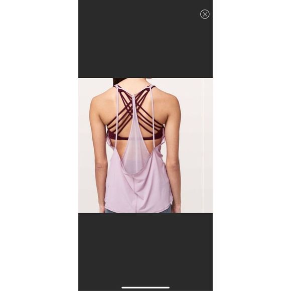 Lululemon Sheer lightness tank size 10 NWT - Picture 2 of 4